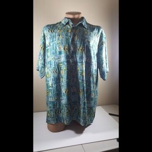 Big Dogs Hawaiian TIKI Shirt Hipster Swinger XL